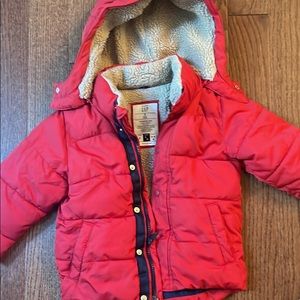 Toddler GAP puffer coat